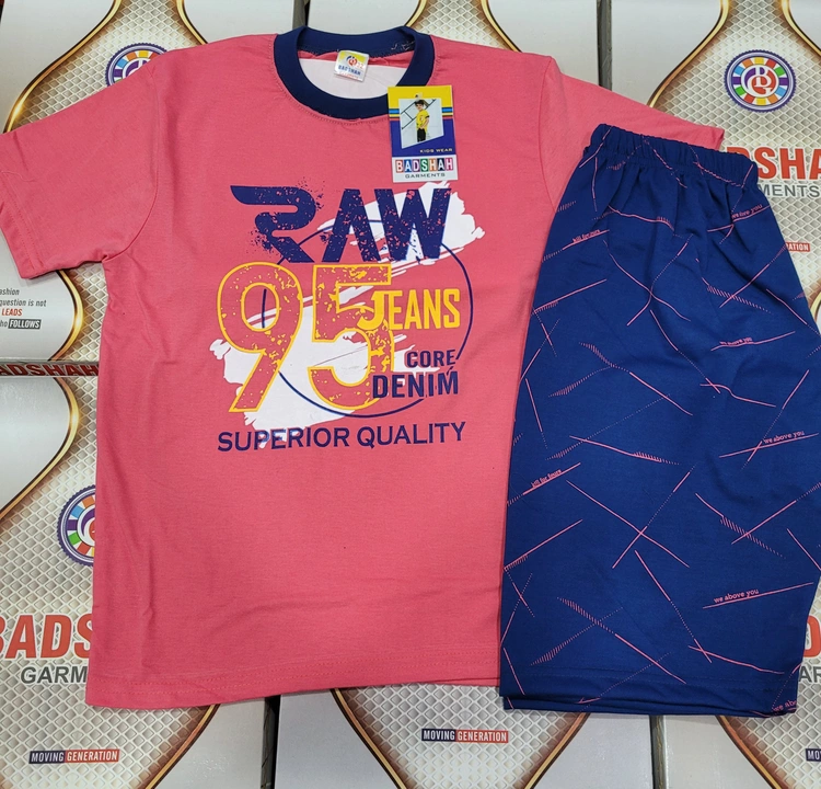 Kidswear baba suit from ludhiana factory sizes = 28/30/32 uploaded by BADSHAH GARMENTS on 7/1/2022