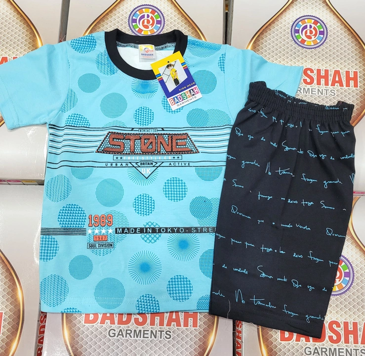 Kidswear baba suit from ludhiana factory sizes = 14 to 26 uploaded by BADSHAH GARMENTS on 7/1/2022