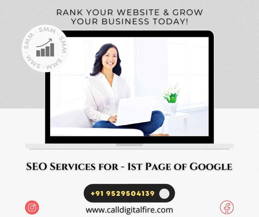 Post image Professional and advance SEO services for your website, get your keywords on the 1st page of Google. Learn more, call us 9529504139