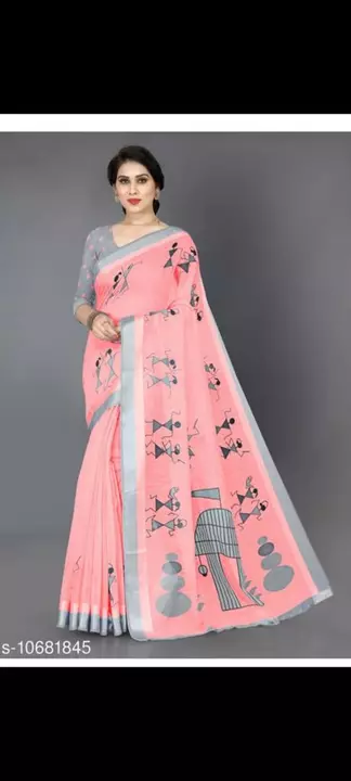 Cotton saree  uploaded by Women's fashion on 7/2/2022