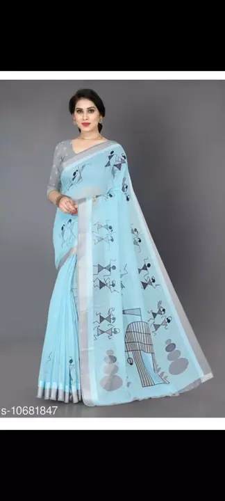 Cotton saree  uploaded by business on 7/2/2022