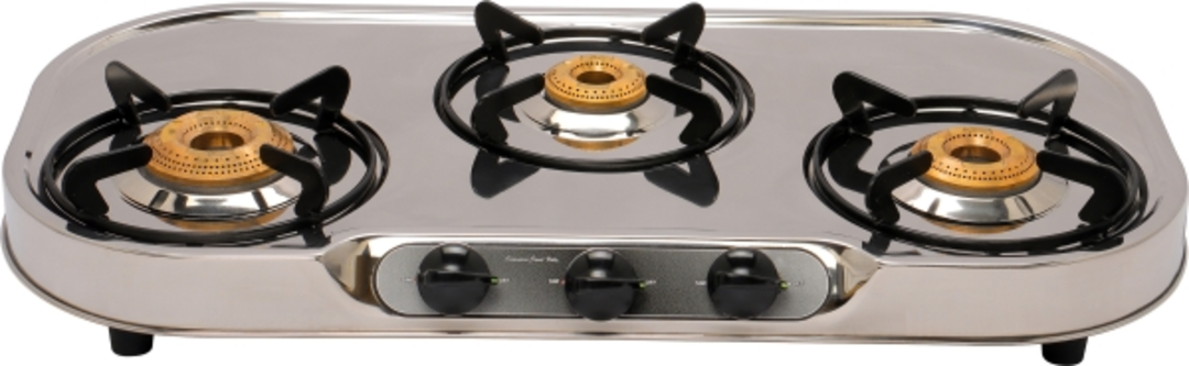 Suryaflame Costa 3 Burner Gas Stove Stainless Steel Manual - Doorstep Service Stainless Steel Manual uploaded by Modular Kitchen design  on 7/2/2022
