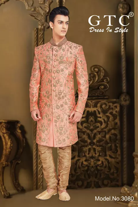 Graceful GTC- Designer Sherwani uploaded by AMBE COLLECTIONS  on 7/2/2022
