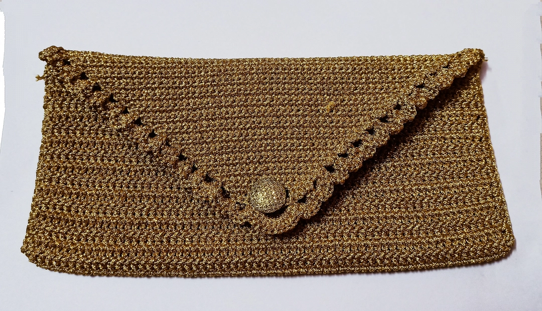 Crochet clutch purse uploaded by Rucha creation on 7/2/2022