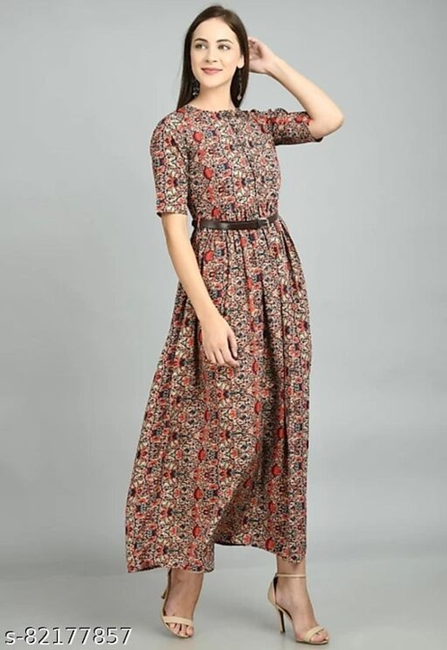 Treandy Fashionable Women Cofi Maxi Dress uploaded by Shopping deals  on 7/2/2022
