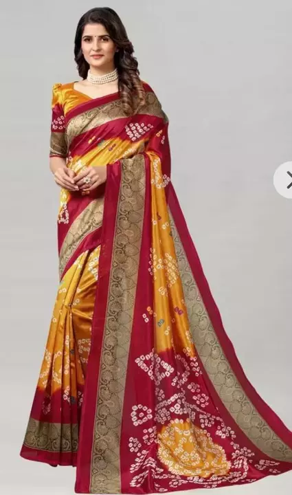 Bandhni saree  uploaded by business on 7/2/2022