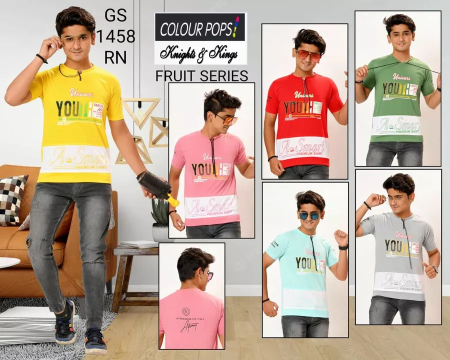Boys tshirt uploaded by Colour pops on 7/2/2022