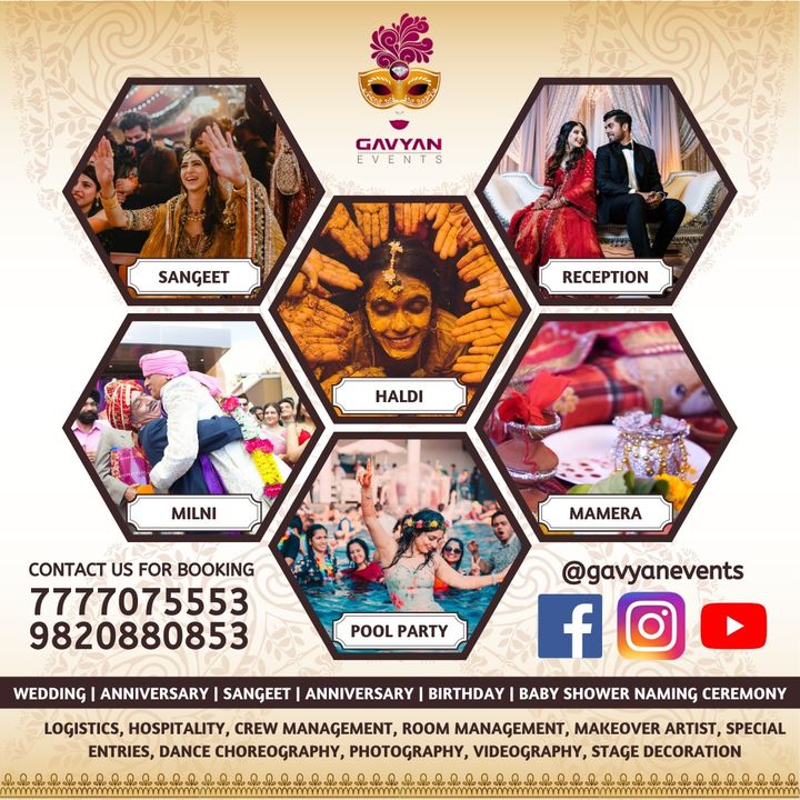 Post image For all types of events and wedding requirements