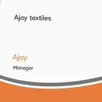 Business logo of Ajay textiles