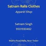 Business logo of Satnam ralla clothes