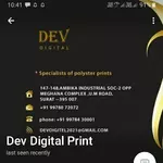 Business logo of Dev digital printing