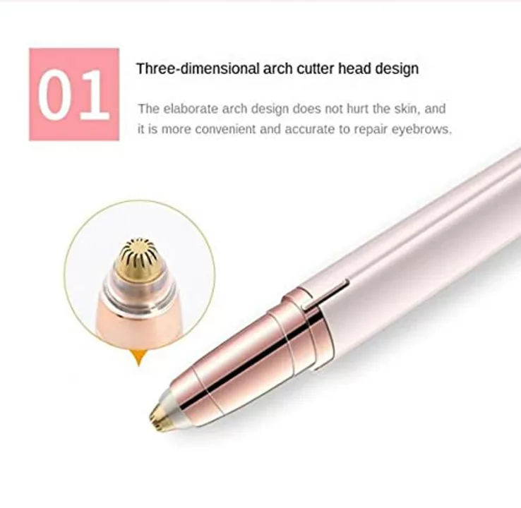 Eyebrow Trimmer Flawless Eye Brows Precision Trimming | Painless Portable & Safe | chargeable  uploaded by Bigfashion  on 7/3/2022