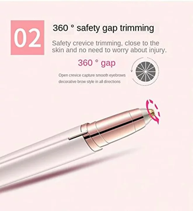 Eyebrow Trimmer Flawless Eye Brows Precision Trimming | Painless Portable & Safe | chargeable  uploaded by RSEG on 7/3/2022