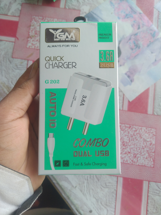 GM 3.6A dual USB charger uploaded by business on 7/4/2022