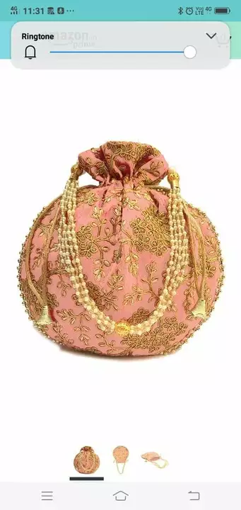 embroidery potli uploaded by khatri handicrafts on 7/4/2022