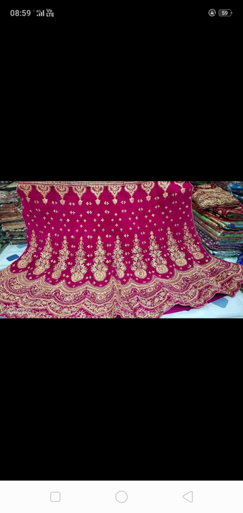Bridal lehenga uploaded by DaDa bhai collection on 7/4/2022