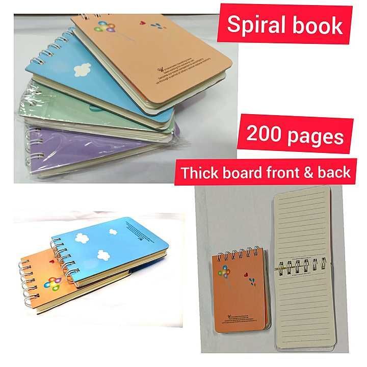 Soiral book hard binding 200 pgs
Follow us on Insta
 s://.instagram.com/daftar.by.vajawat uploaded by Sha kantilal jayantilal on 11/8/2020