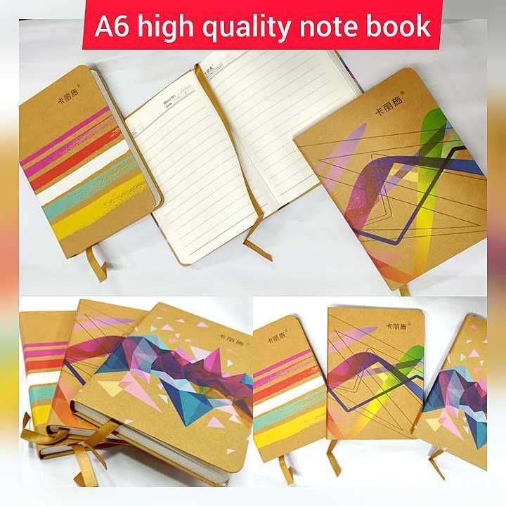 Premium note book A6 size .. unbeatable price uploaded by Sha kantilal jayantilal on 11/8/2020