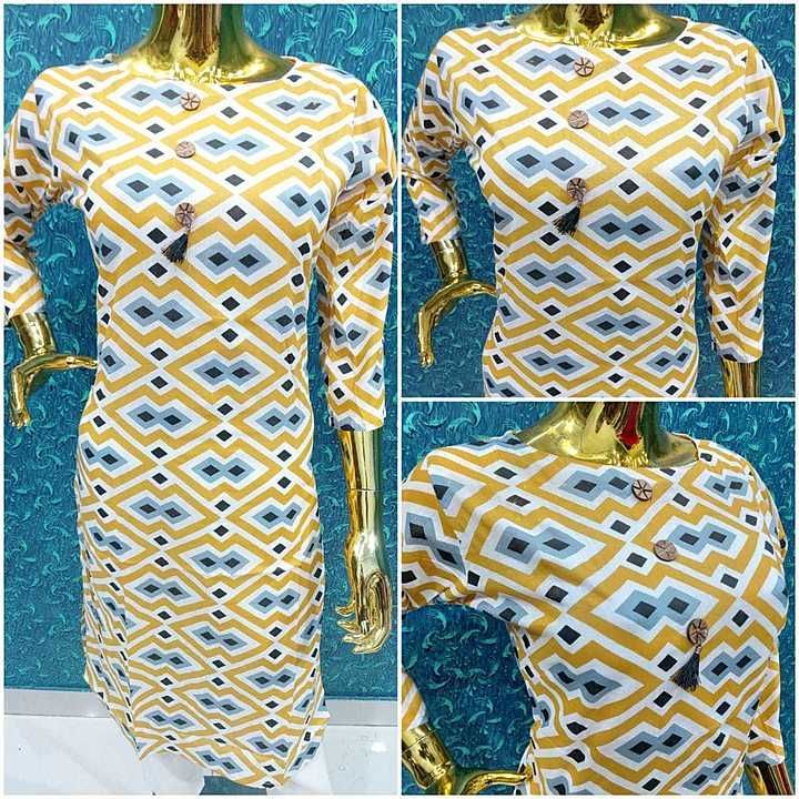 Cotton straight cut kurtis uploaded by business on 11/8/2020