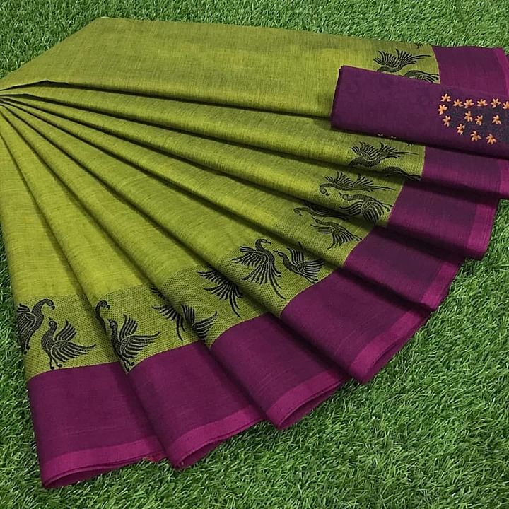 Fancy chettinad cotton sarees uploaded by business on 11/8/2020