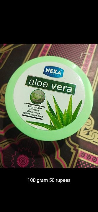 100 gram aloe vera cream  uploaded by Bikes auto parts  on 11/8/2020