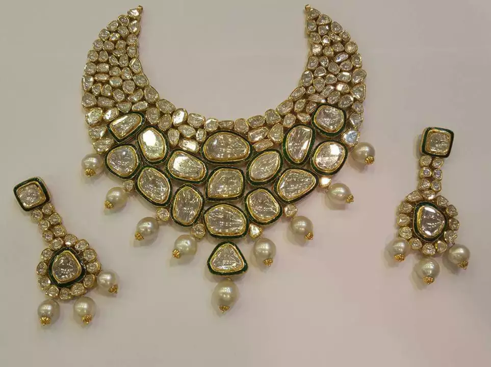 Guluband necklace set  uploaded by M.L. Kundan Jewellers on 7/4/2022
