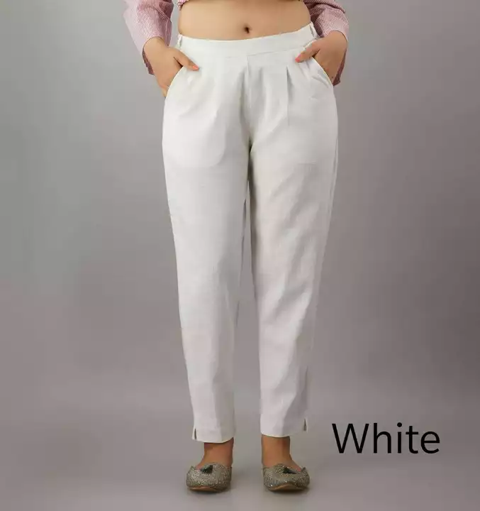 Cotton Slub Pant uploaded by Women_wholesale_hub on 7/4/2022