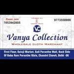 Business logo of Vanya collection delhi