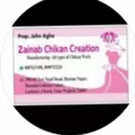 Business logo of Zainab chikan creation