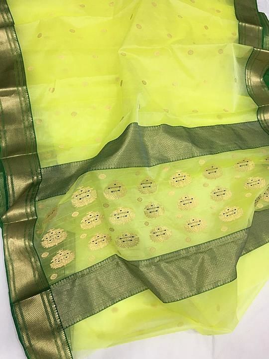 Post image Chanderi Handloom silk sari