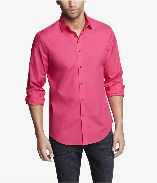 Pink shirt men cotton  uploaded by business on 7/5/2022