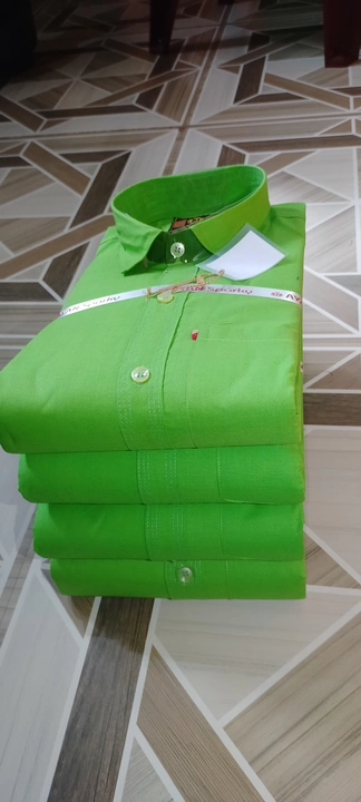 Cotton shirt men Box paking  uploaded by DEY TEXTILE on 7/5/2022