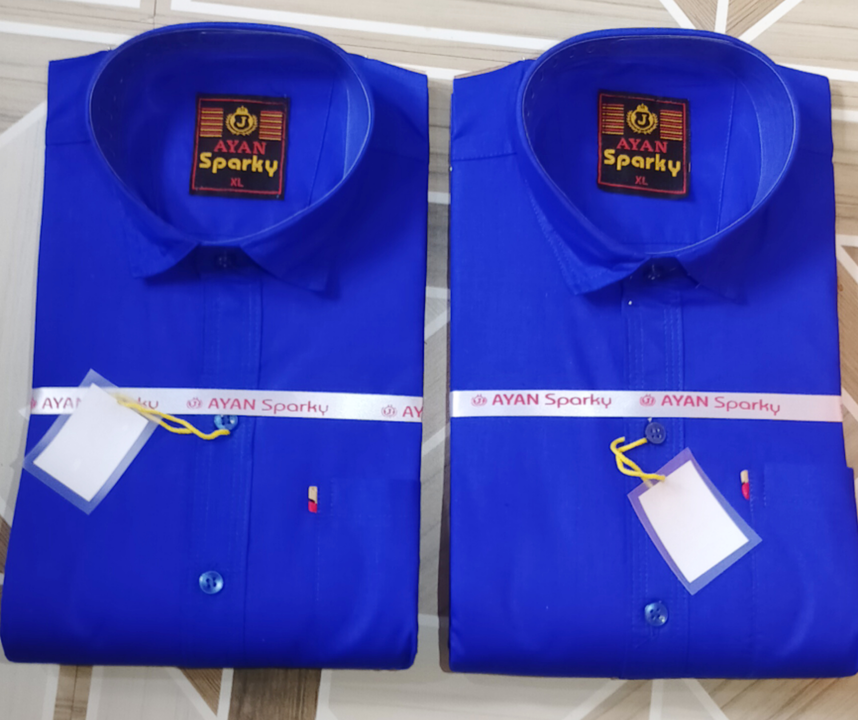 Cotton shirt men Box paking  uploaded by DEY TEXTILE on 7/5/2022