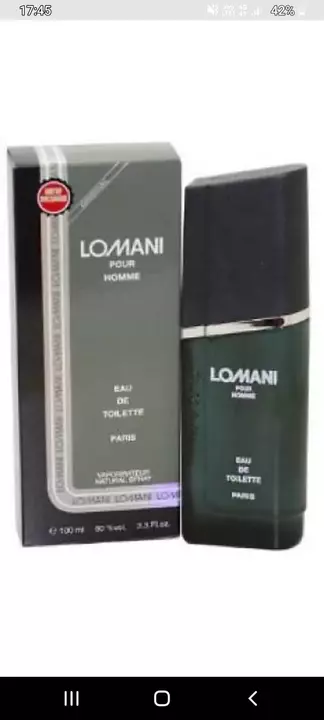 Lomani Perfume Orginal uploaded by Komal Stores on 7/5/2022