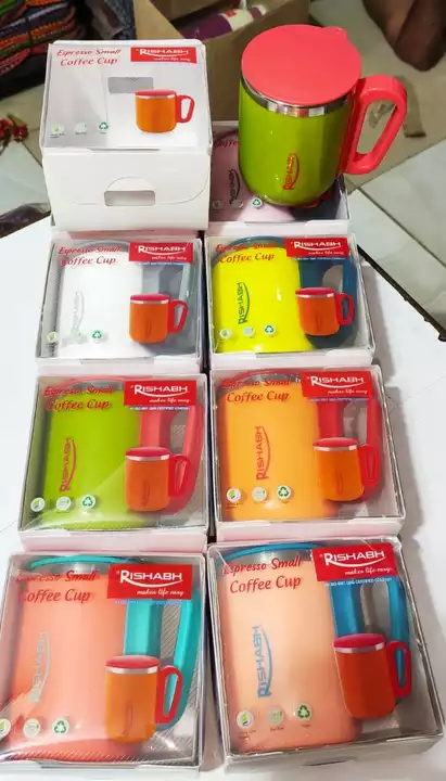 Rishab coffee cup espresso small 122₹/pcs. Mrp 237₹/ uploaded by Home&kitchan and toys house on 7/5/2022