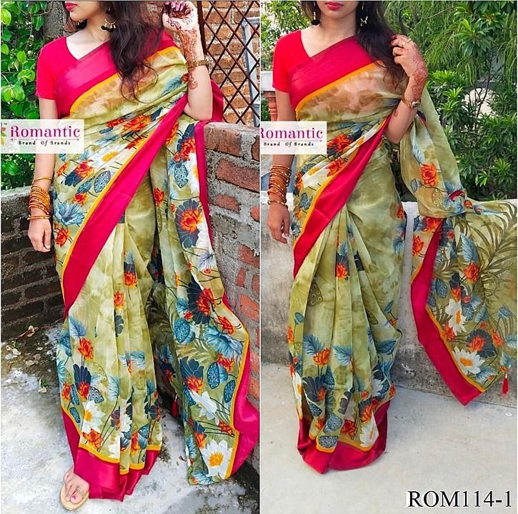 Cotton Printed Saree uploaded by just_be_you_181002 on 11/8/2020