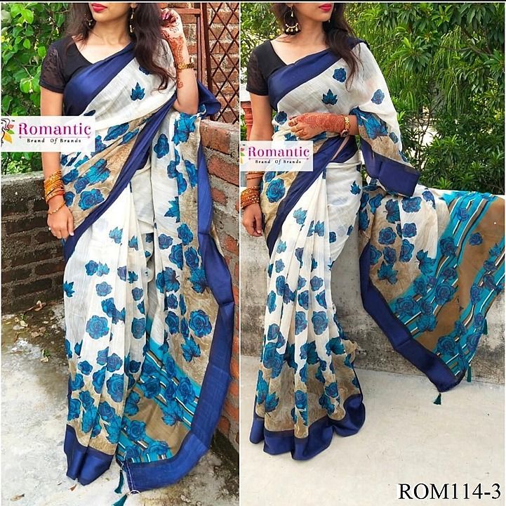 Cotton Printed Saree uploaded by business on 11/8/2020