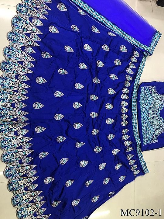 Embroidery Partywear Lehenga uploaded by just_be_you_181002 on 11/8/2020