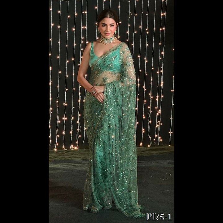Partywear Saree uploaded by just_be_you_181002 on 11/8/2020