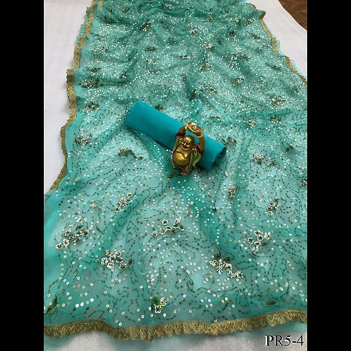 Partywear Saree uploaded by business on 11/8/2020