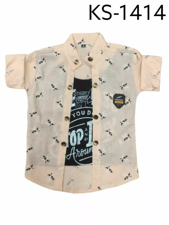 Product image of Kids Boys shirt 2-12 year, price: Rs. 176, ID: kids-boys-shirt-2-12-year-7c0df91b