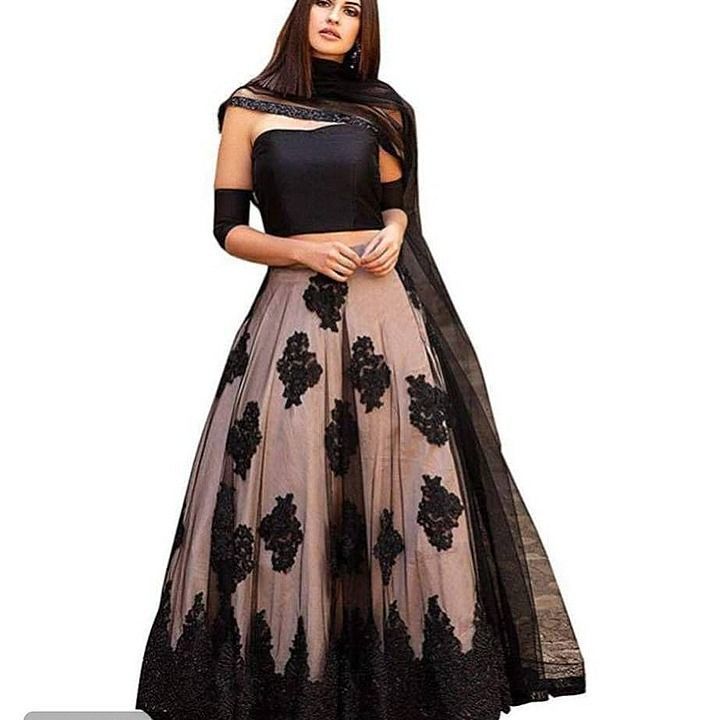Designer Cream and Black Colour Net Material Lehenga Choli For Women's And Girls

Waist : 36.0 - 40. uploaded by business on 11/8/2020