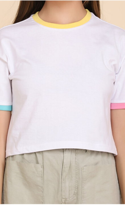 3 colours Rib T-shirt for Girl  uploaded by DDwapar  on 7/5/2022