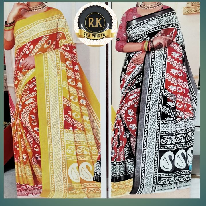 Fancy saree shining cloth uploaded by R.K TEX PRINTS on 7/5/2022