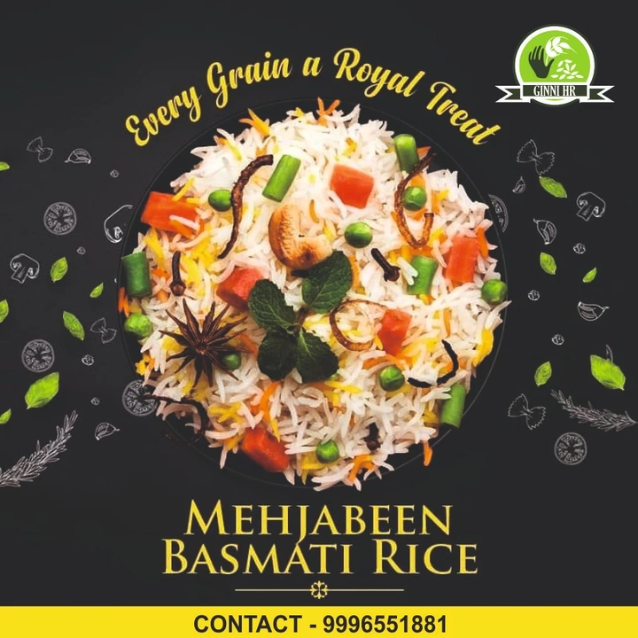 GINNIHR BASMATI RICE  uploaded by Shri hanuman rice co on 7/5/2022