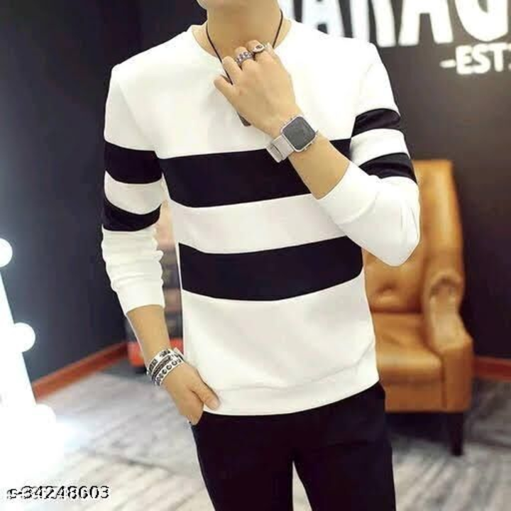 Post image I want 1-10 pieces of Fancy Modern Men Tshirts
Name: Fancy Modern Men Tshirts
Fabric: Cotton Blend
Sleeve Length: Long Sle.