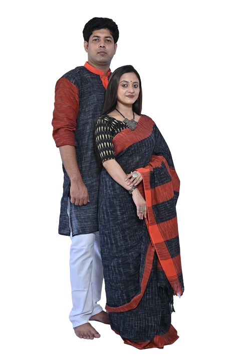 Cotton saree with kurta uploaded by KnowZA textile on 7/5/2022