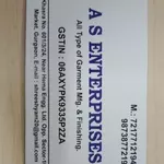 Business logo of A S Enterprises