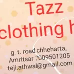 Business logo of Tazz clothing hut