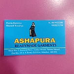 Business logo of Ashapura Readymade Garments